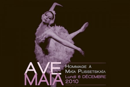 AVE MAIA: 85th Birthday Concert for Maya Plisetskaya at Champ-Elysees, Paris